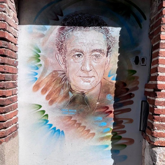 Louis Malle - Street Art C215 - Provins