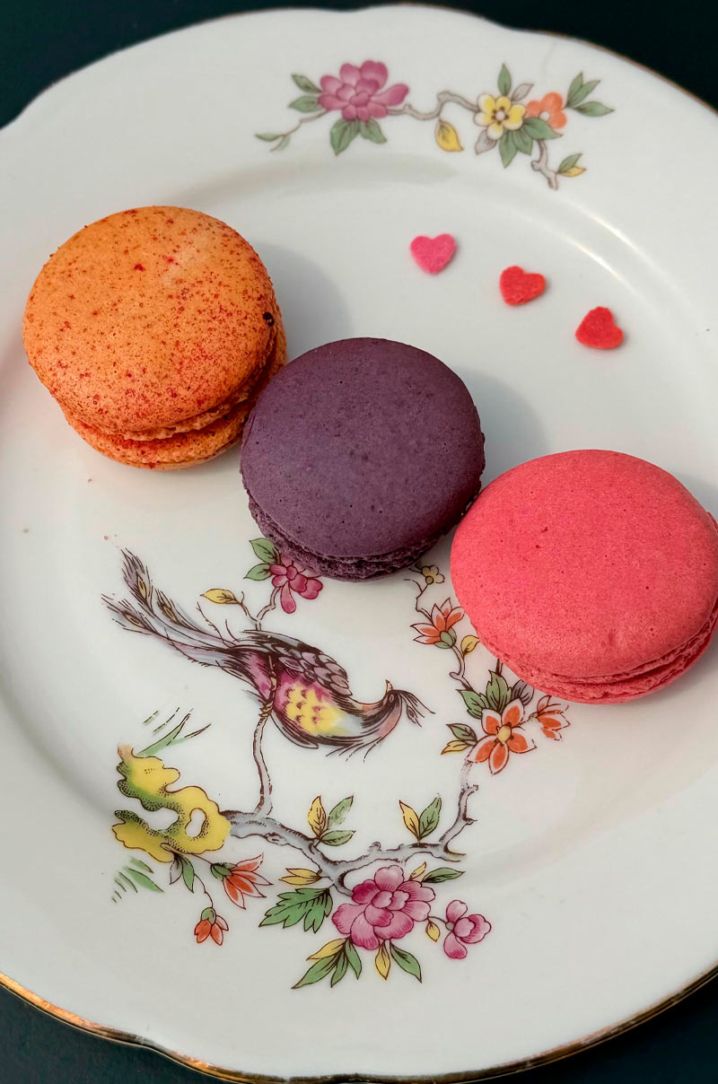Les macarons du salon de thé de Provins