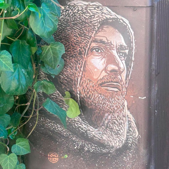 Sean Connery - Street Art C215 - Provins